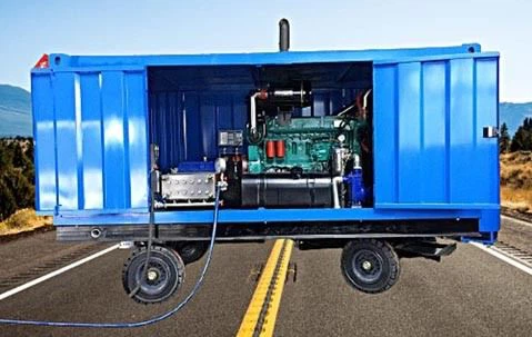 Heat Exchanger Hydro Blasting Machine