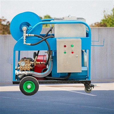 Aukšto slėgio kanalizacijos kanalizacijos valymo mašina